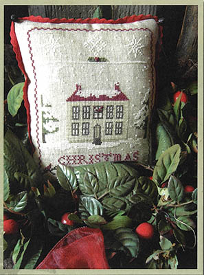 Christmas Night - Cross Stitch Pattern , zoomed in. Select this picture to zoom back out.