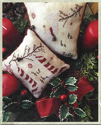 Tis The Season Ornaments - Christmas Cross Stitch Pattern , zoomed in. Select this picture to zoom back out.