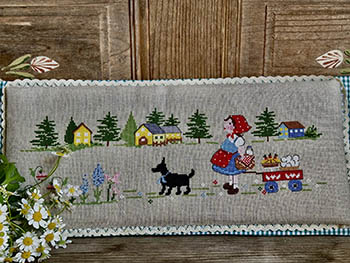 Storie Del Bosco - Cross Stitch Pattern, zoomed in. Select this picture to zoom back out.