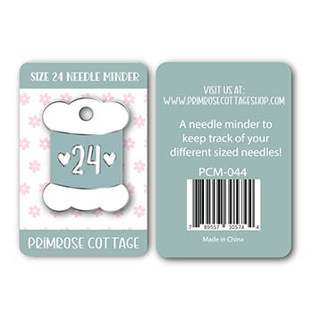 Size 24 Needle Minder , zoomed in. Select this picture to zoom back out.