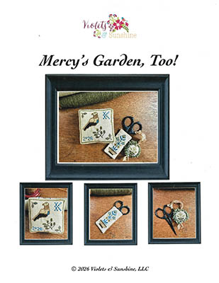 Mercy's Garden, Too! - Cross Stitch Pattern, zoomed in. Select this picture to zoom back out.