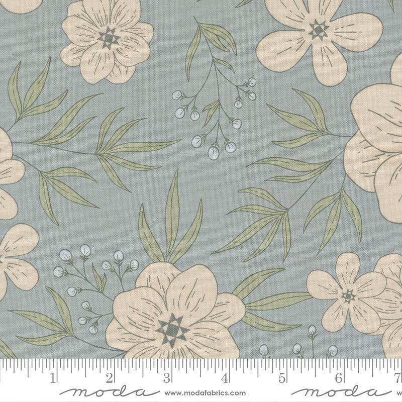 Potted Star Bloom Mist - Quilt Fabric