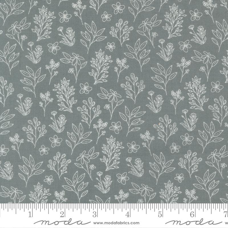 Potted Cuttings Ocean - Quilt Fabric