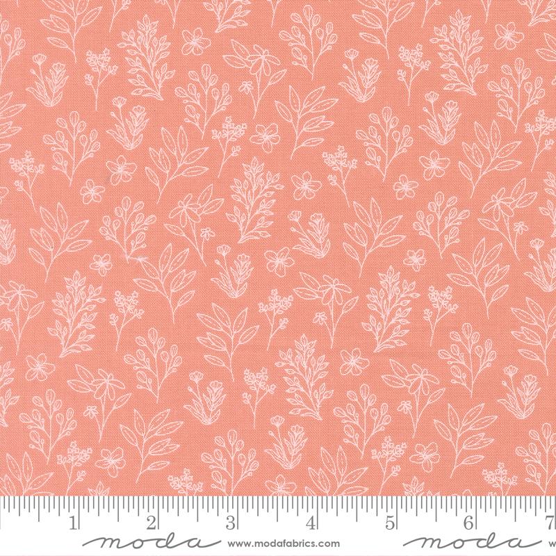 Potted Cuttings Camellia - Quilt Fabric