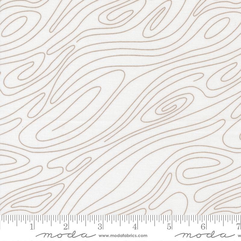 Potted Ebb and Flow Cream - Quilt Fabric