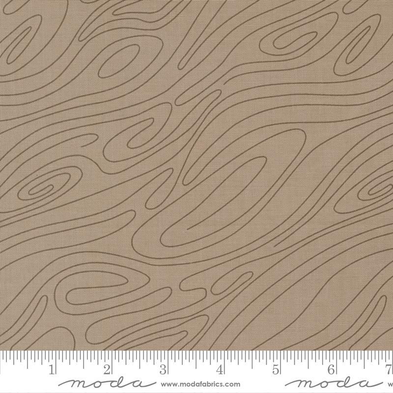 Potted Ebb and Flow Ash - Quilt Fabric