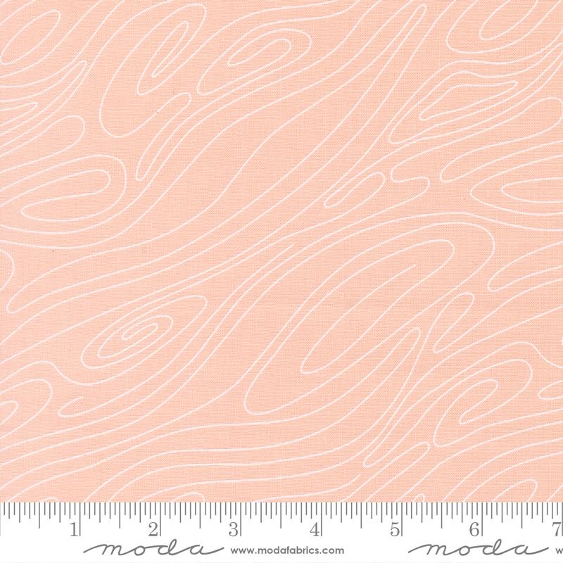 Potted Ebb and Flow Blush - Quilt Fabric