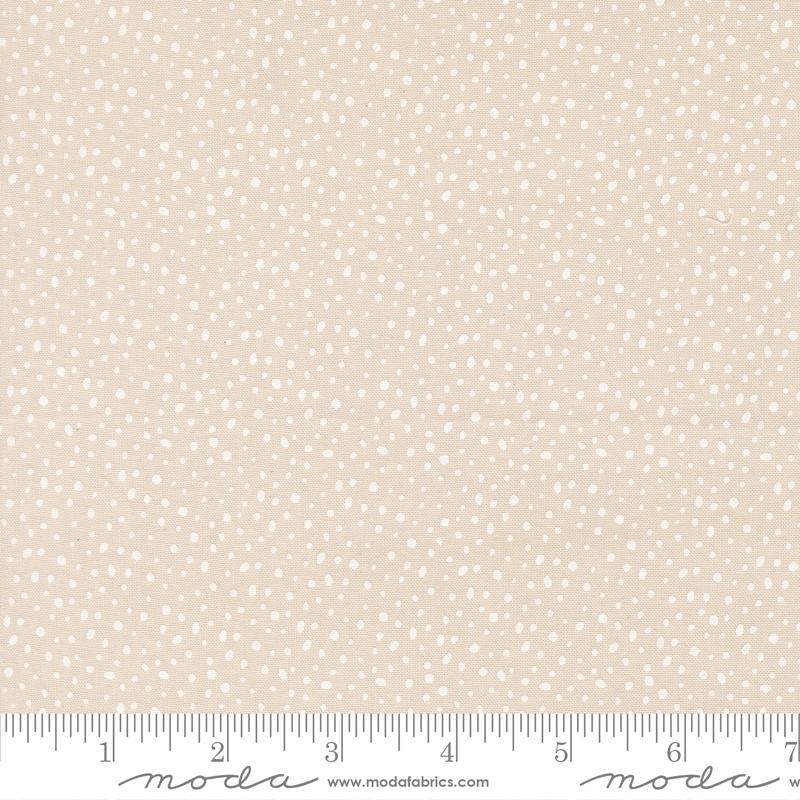 Gingerbread Lane Mini Dots Sugar - Quilt Fabric