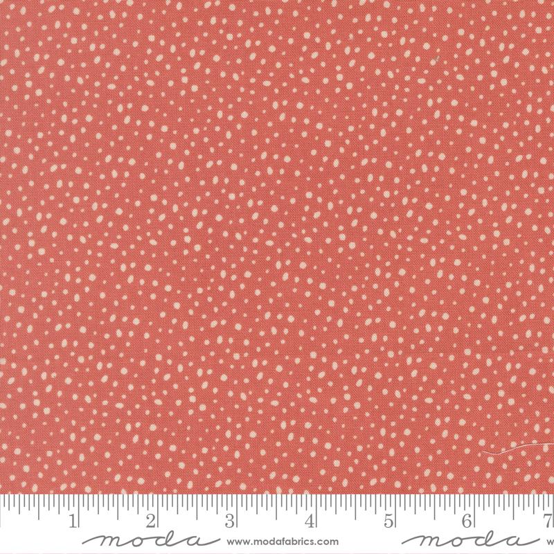 Gingerbread Lane Mini Dots Rosy - Quilt Fabric