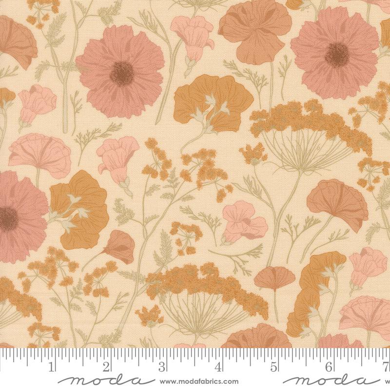 Petalush Floral Ballerina - Quilt Fabric