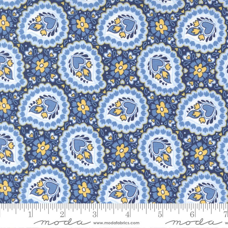 Sunflowers My Heart Dusk - Quilt Fabric