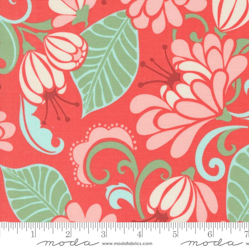 Tango Sarabande Tangerine - Quilt Fabric