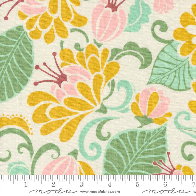 Tango Sarabande Cream Sunshine - Quilt Fabric
