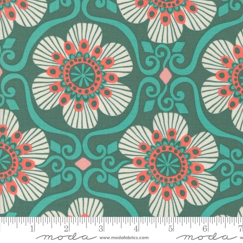 Tango Barcelona Basil - Quilt Fabric