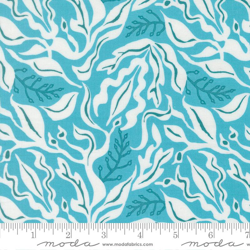 Reef Under The Sea Seafoam - Quilt Fabric