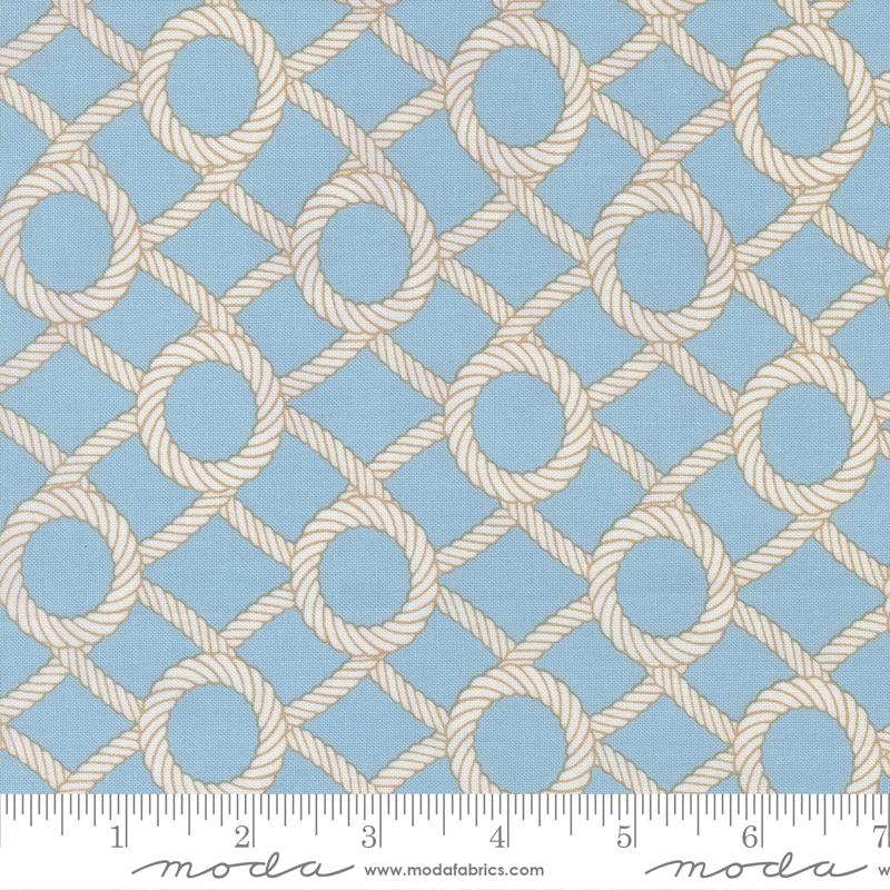 Reef Rope Net Marlin - Quilt Fabric
