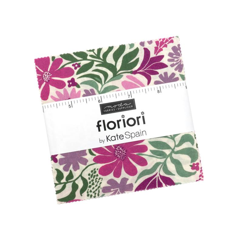 Floriori - Charm Pack, zoomed in. Select this picture to zoom back out.