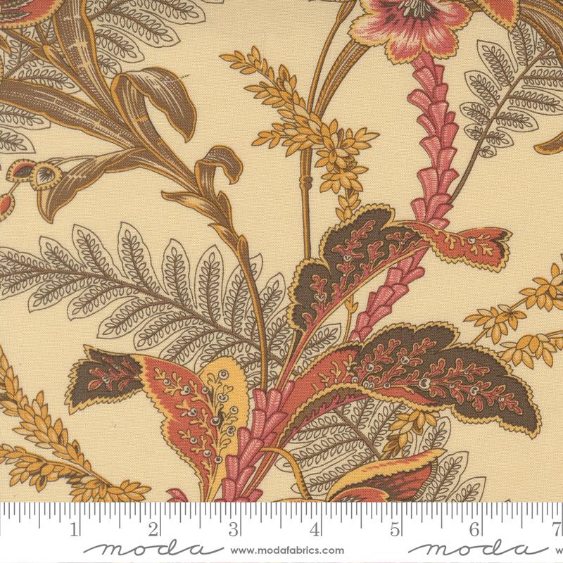 Wild Orchid Flower Vanilla Bean - Quilt Fabric