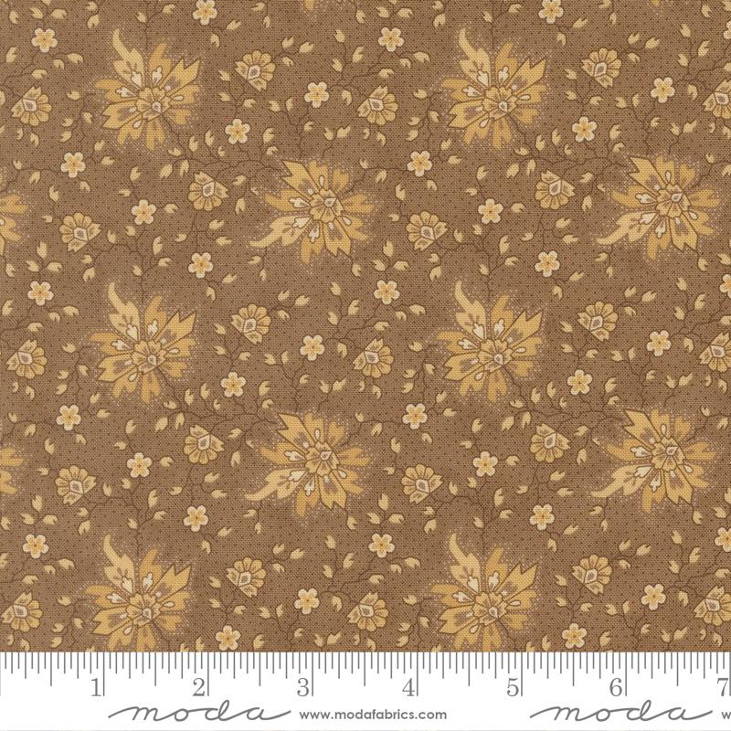 Wild Orchid Bloom Earth - Quilt Fabric