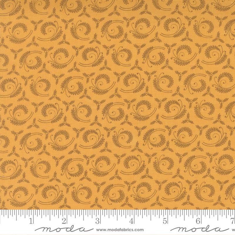 Wild Orchid Fern Lady Slipper - Quilt Fabric