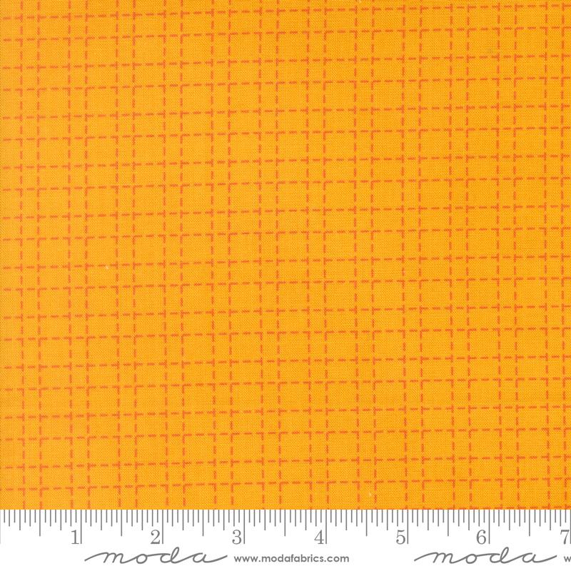 Makers Delight Lined Chrome - Quilt Fabric, zoomed in. Select this picture to zoom back out.