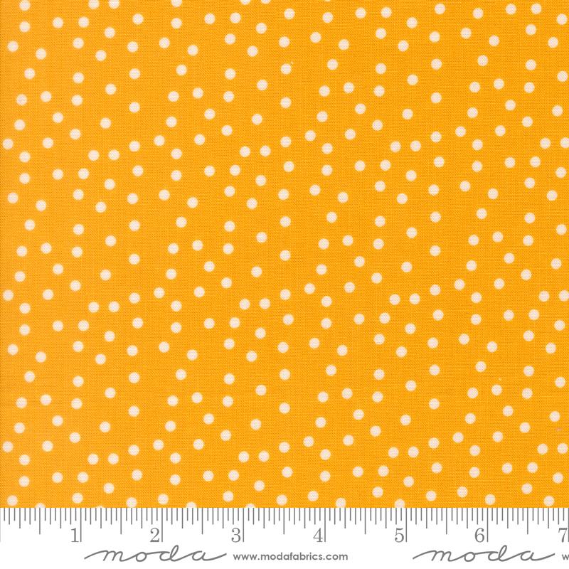 Makers Delight Dots Chrome - Quilt Fabric, zoomed in. Select this picture to zoom back out.