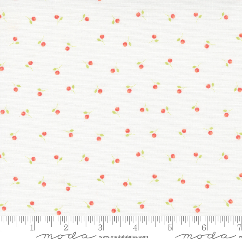 Sunwashed Cloud - Bittie Buds Ditsy Buds - Quilt Fabric