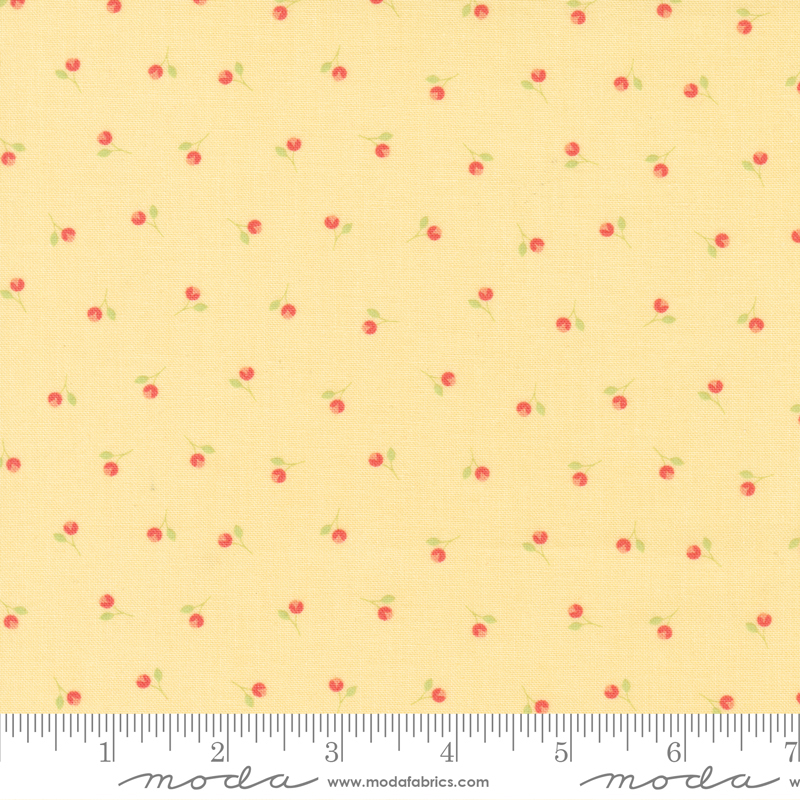 Sunwashed Sunshine - Bittie Buds Ditsy Buds - Quilt Fabric