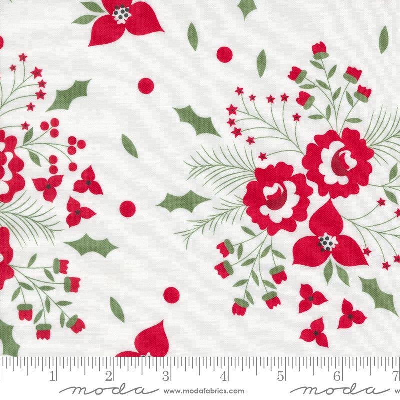 Starberry Floral - Off White - Quilt Fabric