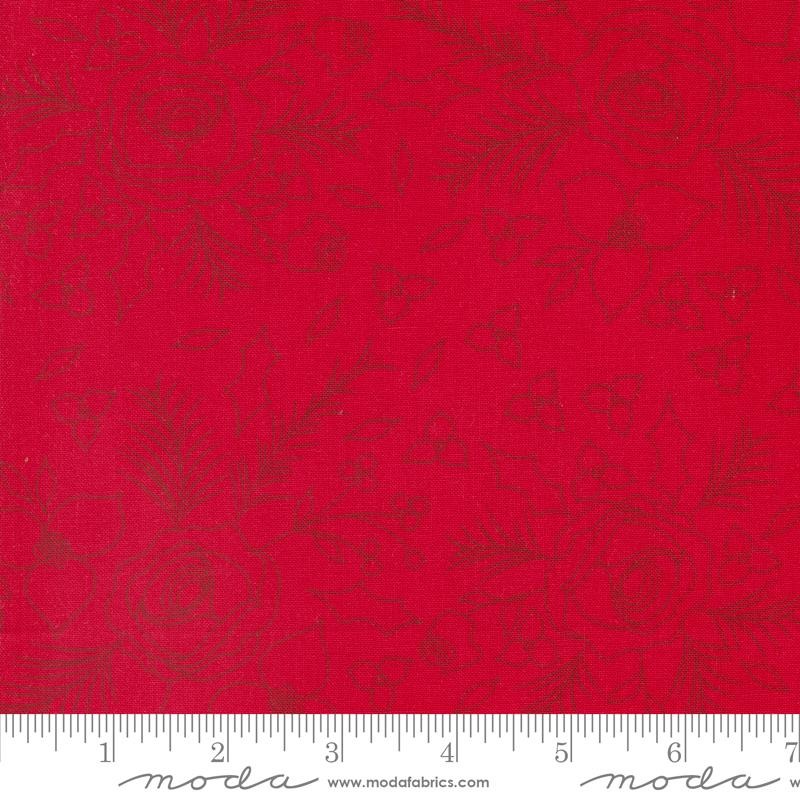 Starberry Sketch - Red - Quilt Fabric