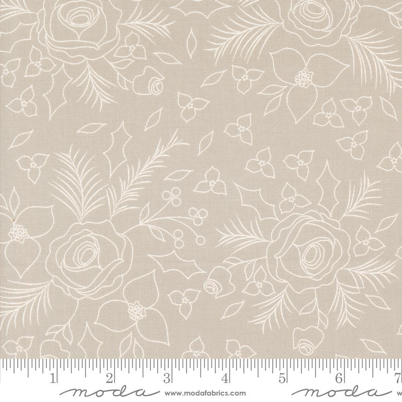 Starberry Sketch - Stone - Quilt Fabric
