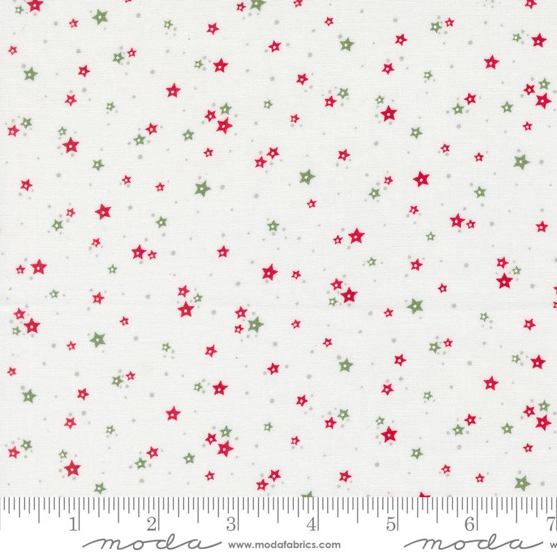 Starberry Stars - Off White - Quilt Fabric
