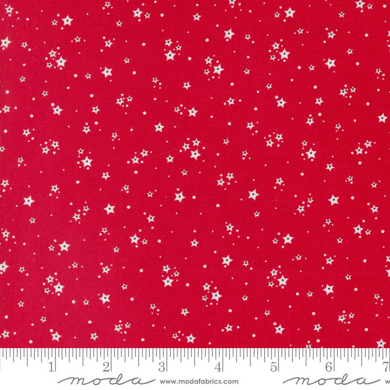 Starberry Stars - Red - Quilt Fabric