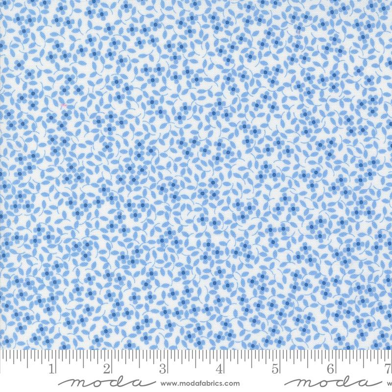 Cali And Co Cloud Cobalt - Quilt Fabric
