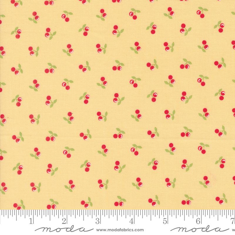 Cali And Co Soft Yellow - Quilt Fabric
