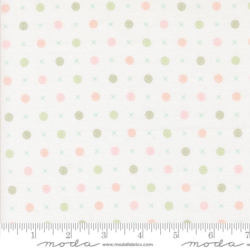 Abloom Dots - Cloud - Quilt Fabric