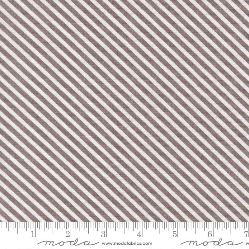 In The Garden Stripes Slate - Quilt Fabric