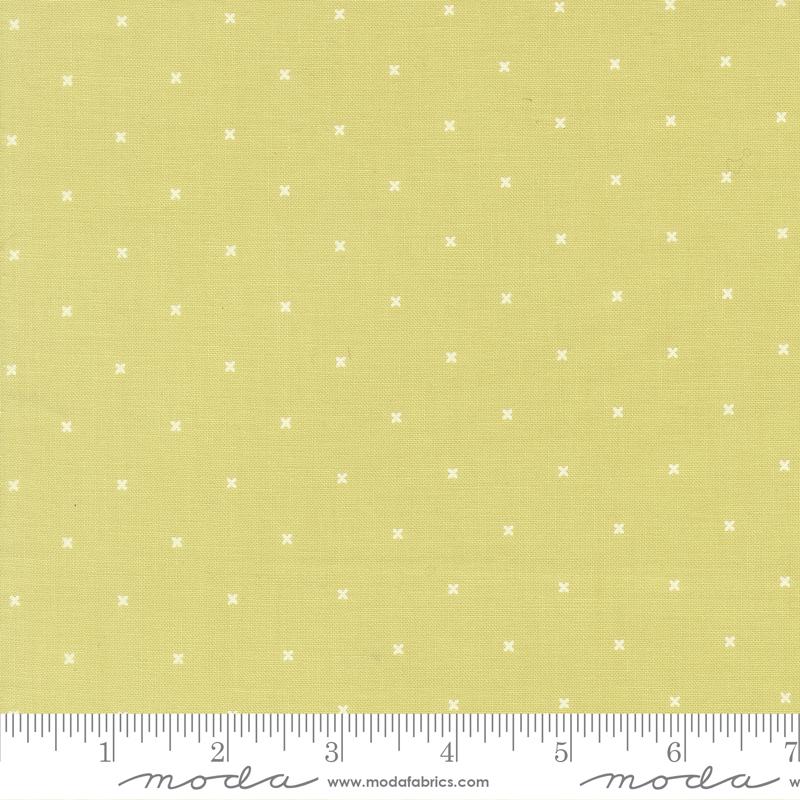 In The Garden Dots Light Lime - Quilt Fabric