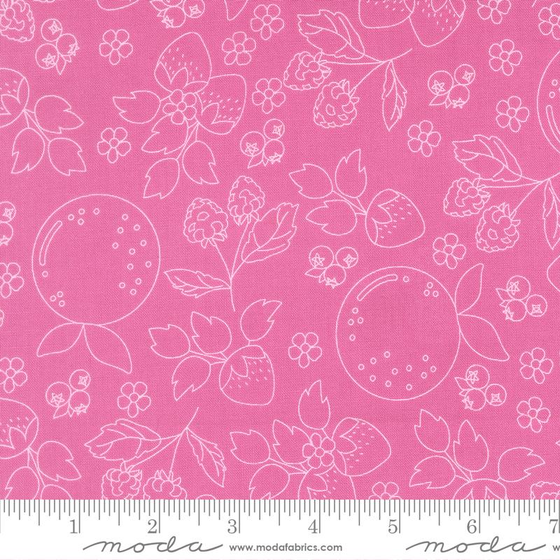 Fruit Salad Fruit Petal Pink - Quilt Fabric