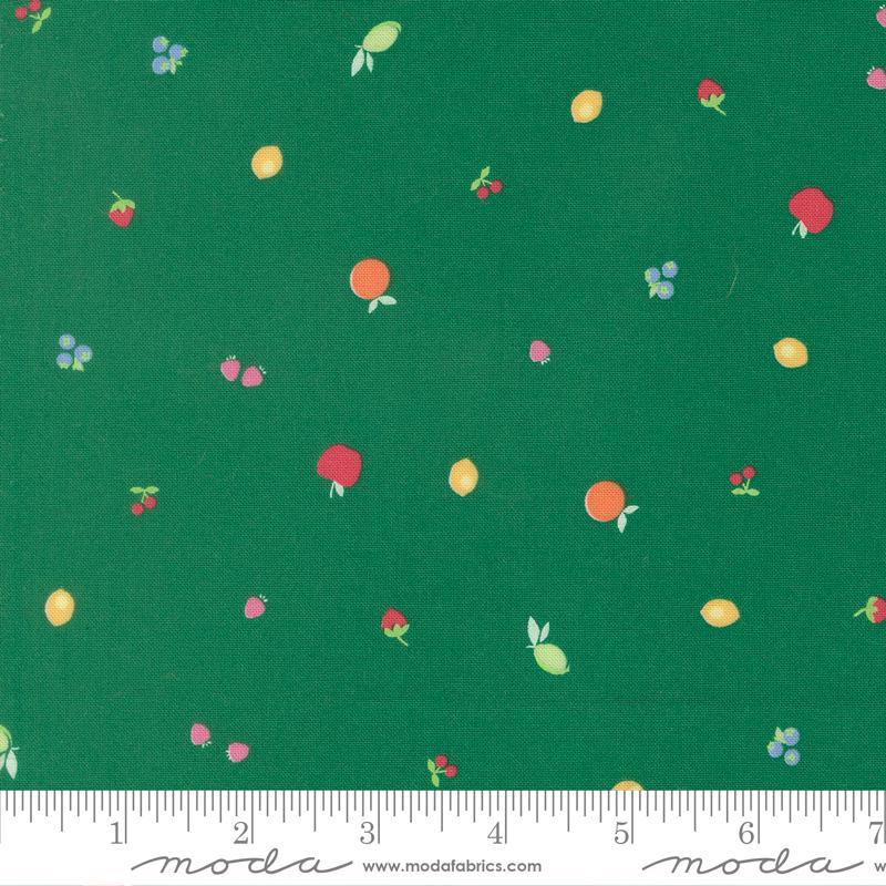 Fruit Salad Small Emerald - Quilt Fabric