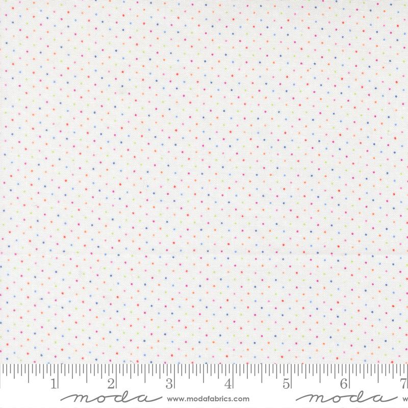 Fruit Salad Dots Off White - Quilt Fabric