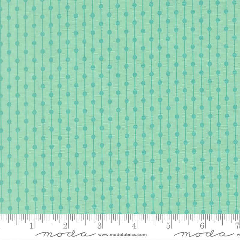 Joysome Lined Seaglass - Quilt Fabric, zoomed in. Select this picture to zoom back out.
