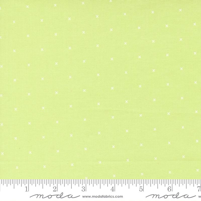 Joysome Dots Honeydew - Quilt Fabric, zoomed in. Select this picture to zoom back out.