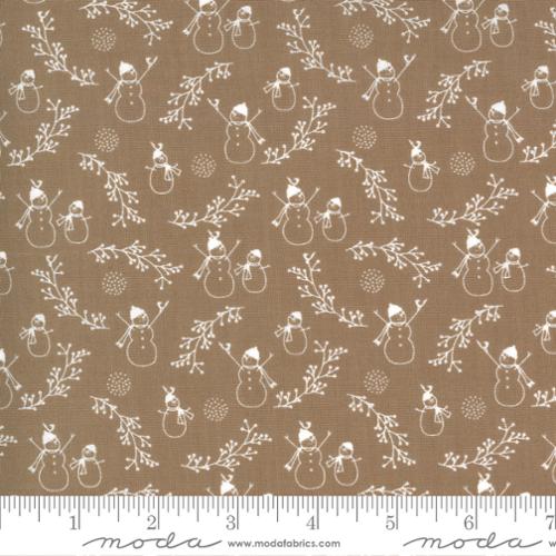Crystal Lane Nutmeg - Frosty Friends - Quilt Fabric