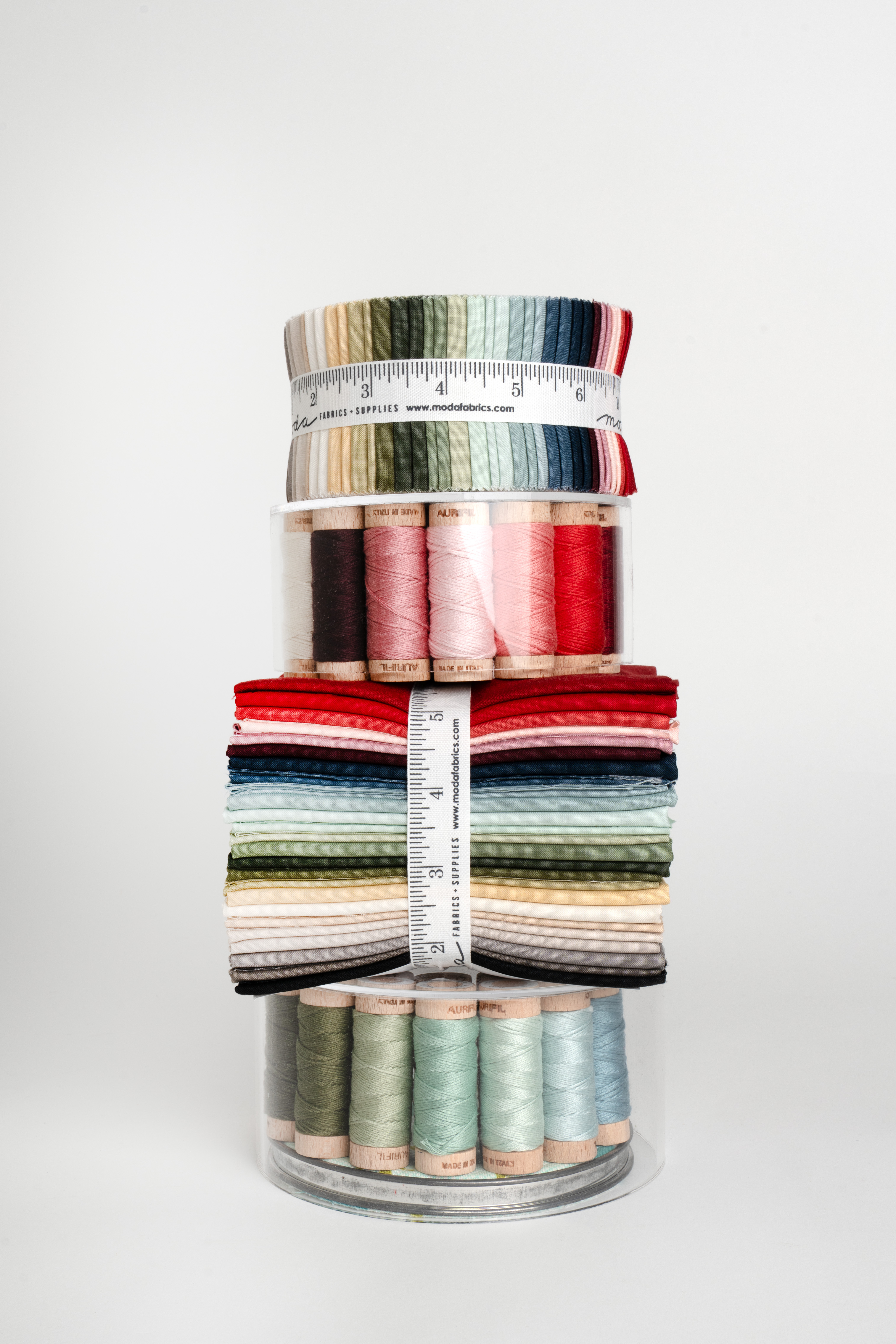 3 Sisters Solids Ruby - Quilt Fabric