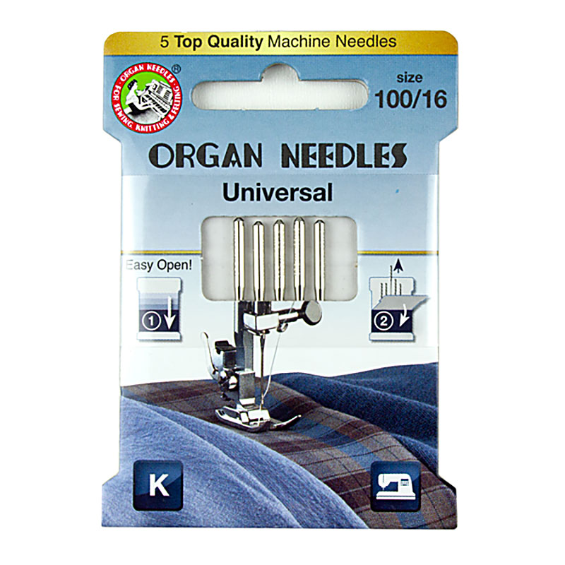Universal Machine Needle 100/16 5ct