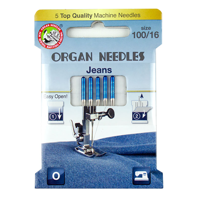 Jean Machine Needle 100/16 5ct