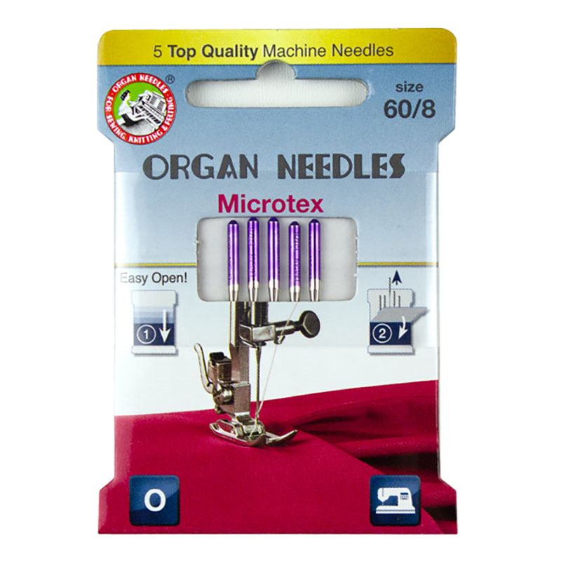 Microtex Machine Needle 60/8 5 ct.
