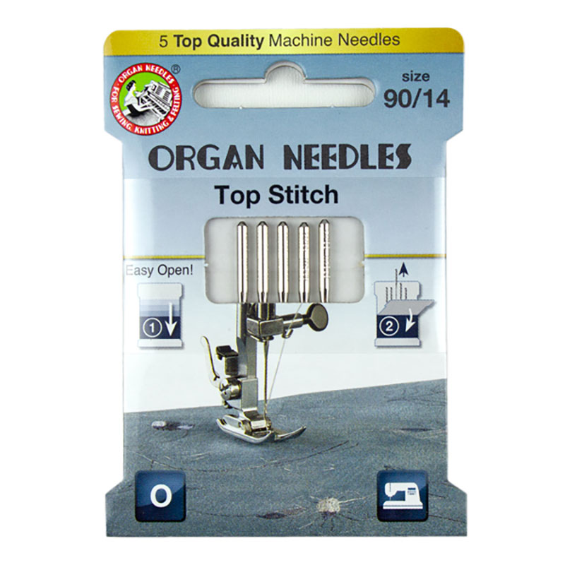 Top Stitch Machine Needle 90/14 5ct
