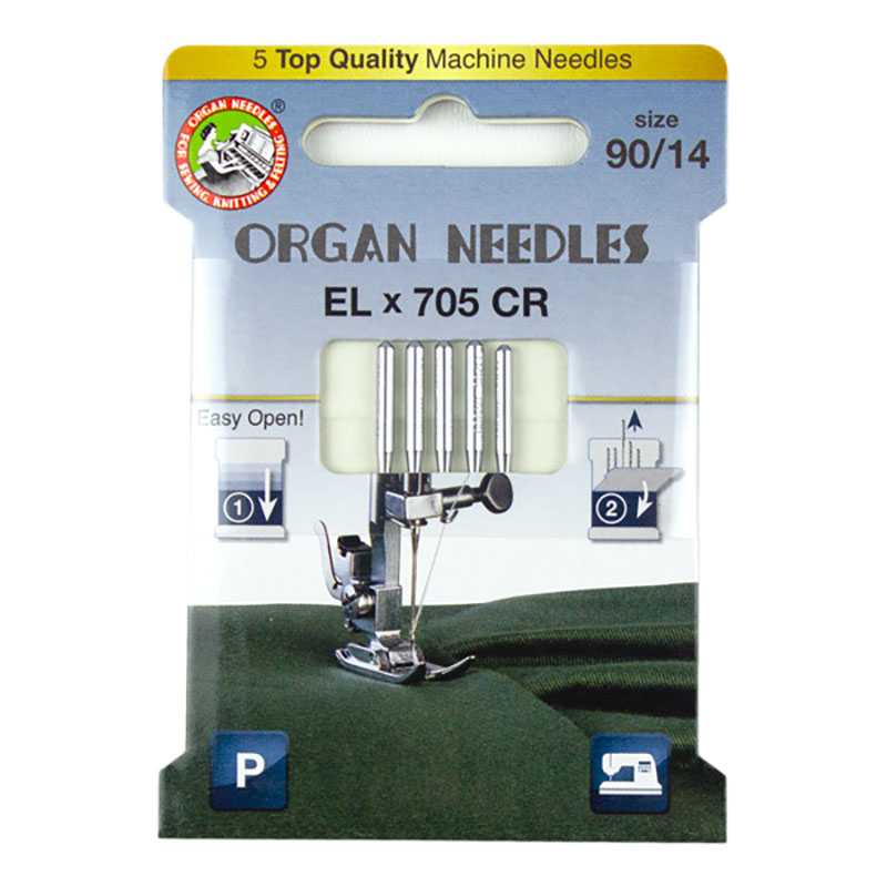 El 705 Chromium Machine Needle 90/14 5ct